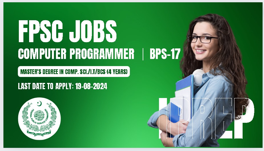 Computer Programmer │BPS-17 │FPSC 