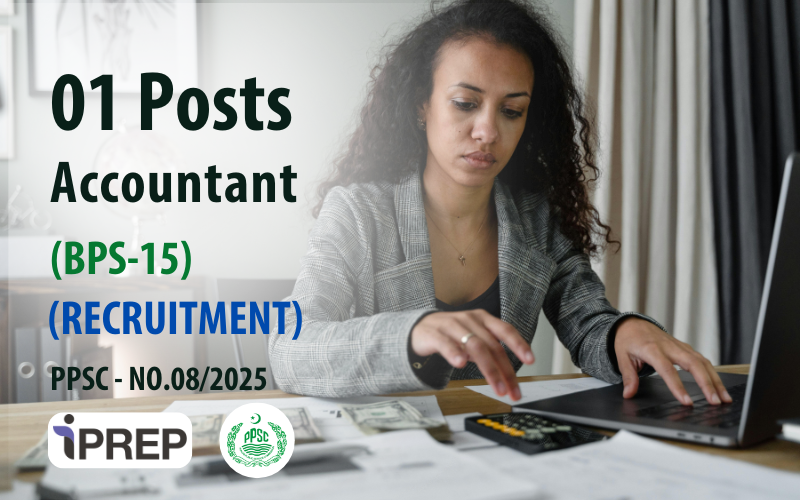 Accountant │ BPS-15 │ PPSC