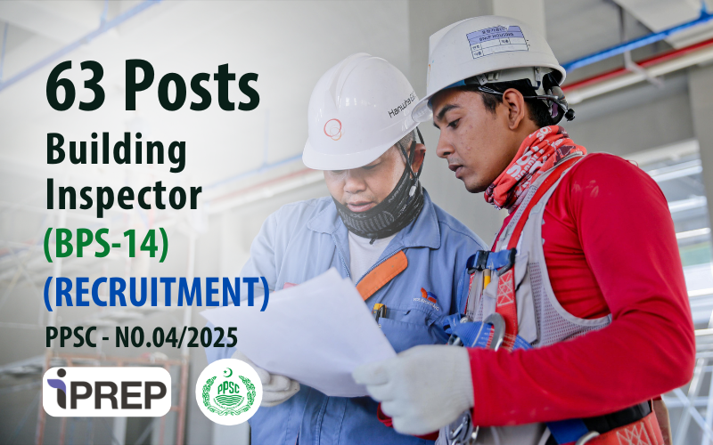 Building Inspector │ BPS-14 │ PPSC