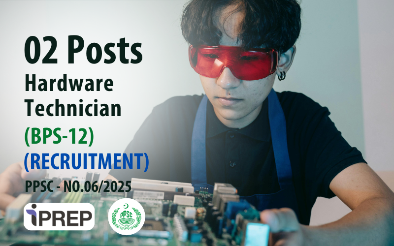 Hardware Technician │ BPS-12 │ PPSC