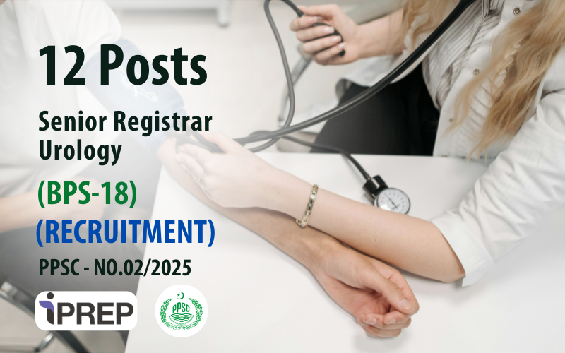 Senior Registrar Urology │BPS-18 │PPSC