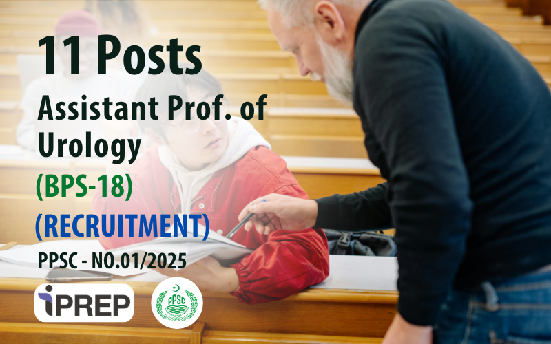 Assistant Professor of Urology │ BPS-18 │ PPSC