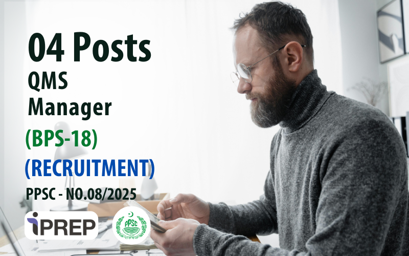 QMS Manager │ BPS-18 │ PPSC