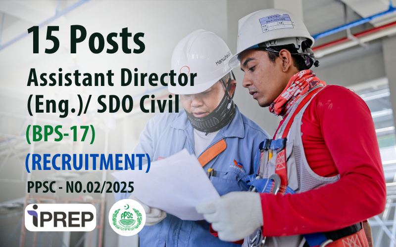 Assistant Director Engineering / SDO Civil │ BPS-17 │ PPSC