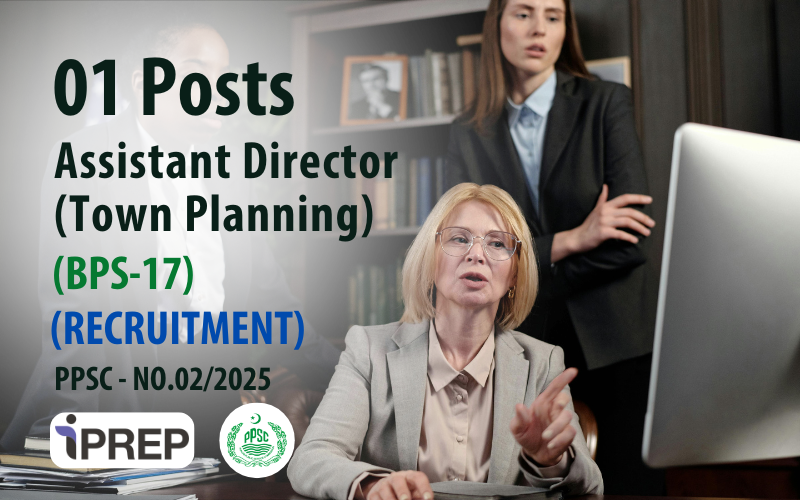 Assistant Director (Town Planning) │BPS-17 │PPSC